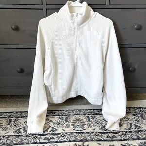 New Balance cable knit sport jacket